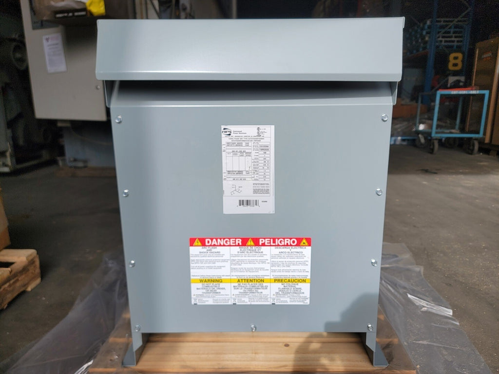 HAMMOND POWER SOLUTIONS INC. 150 kVA Transformer 600Y/346 pri. volts, 480Y/277 sec. volts Y150PKCH3L0U
