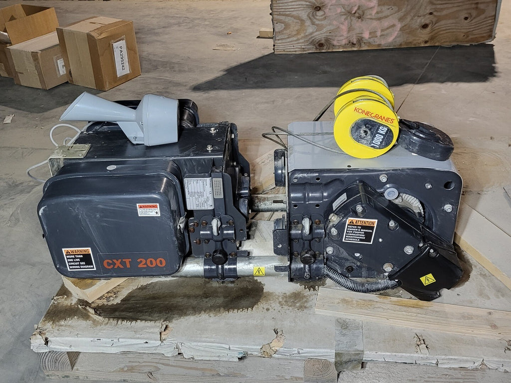 KONECRANES 1 Ton Electric Hoist Overhead Crane CXT20410010P16FALOS