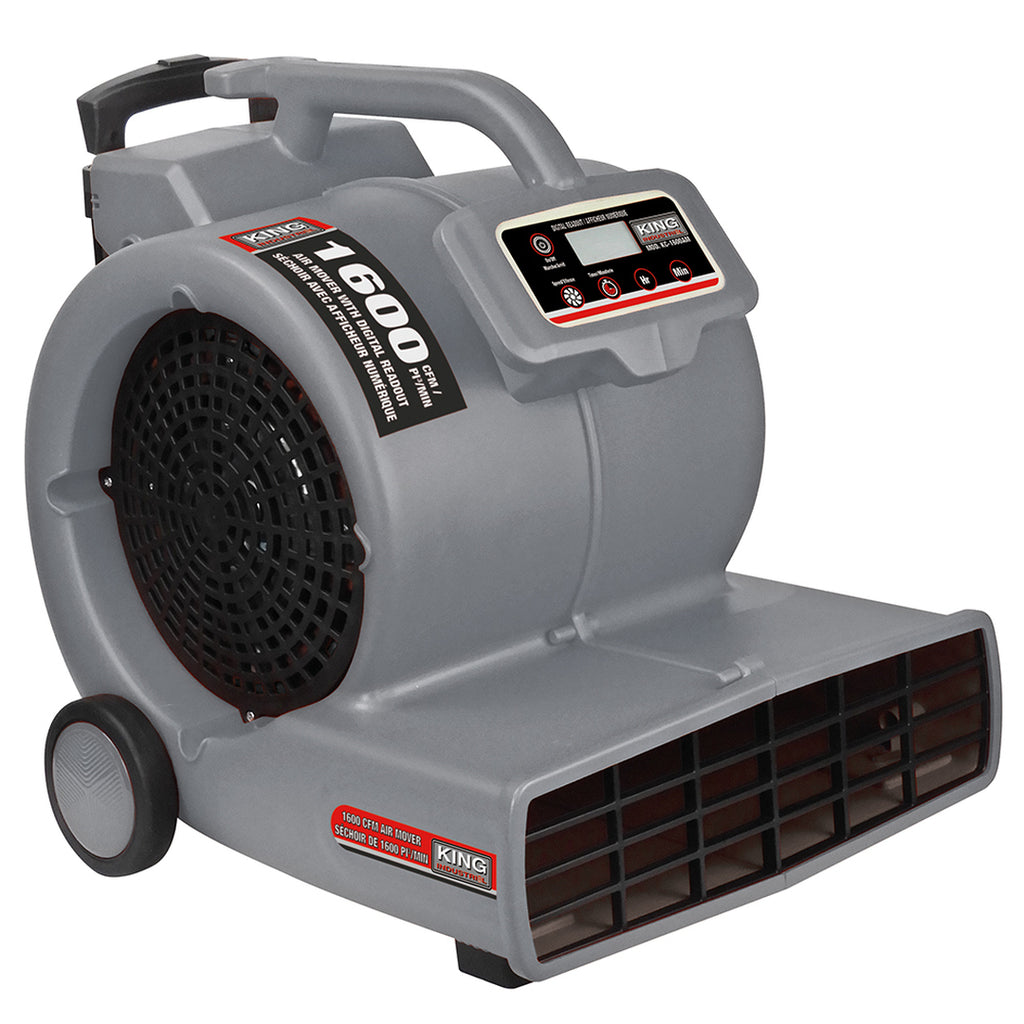KING CANADA 1600 CFM High Velocity Air Mover KC-1600AM