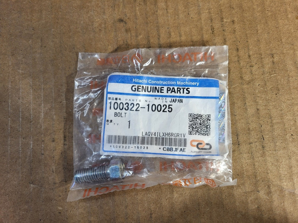 HITACHI CONSTRUCTION MACHINERY Bolt 100322-10025