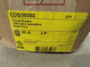 SQUARE D 80 Amp, 3 Pole, 600Y/347 Volt Circuit Breaker EDB36080