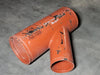 VICTAULIC Segmentally Welded Pipe Reducing Lateral 12 x 12 x 8 in, No. 30R, FG60030P00