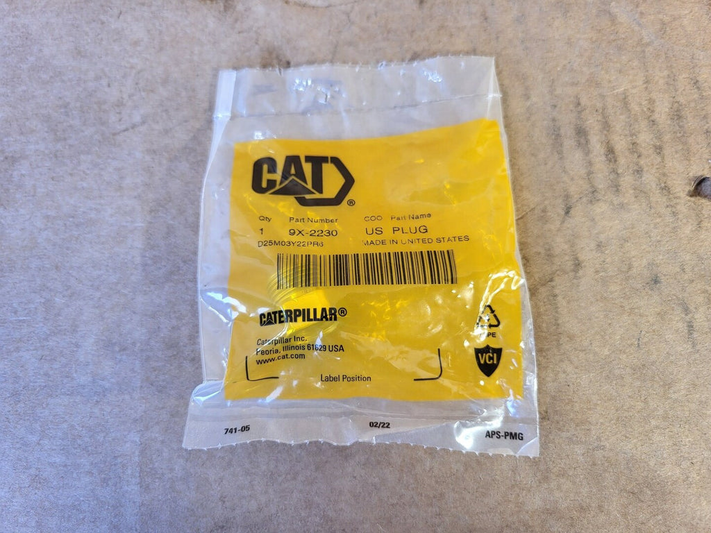CATERPILLAR 3/4-16 Thread Hex Drive Plug 9X-2230 