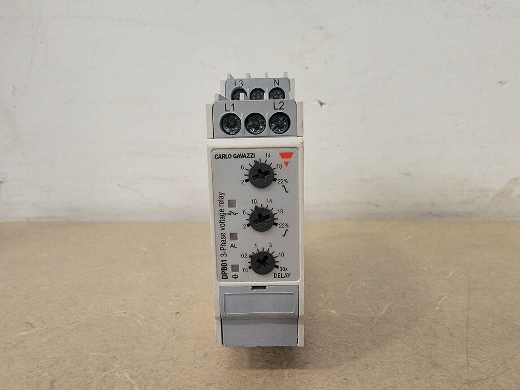 CARLO GAVAZZI 3-Phase Voltage Level Relay DPB01CM48