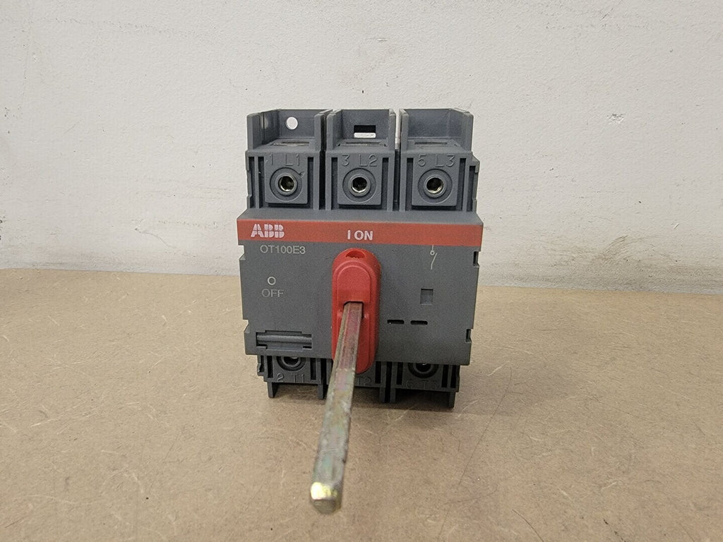ABB 100 Amp Disconnect Switch OT100E3