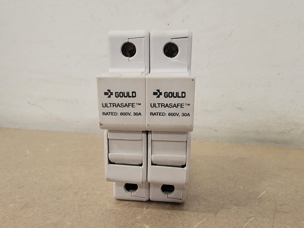 GOULD 30 Amp 600 Volts Fuse Holder USM1 (Lot of 2)