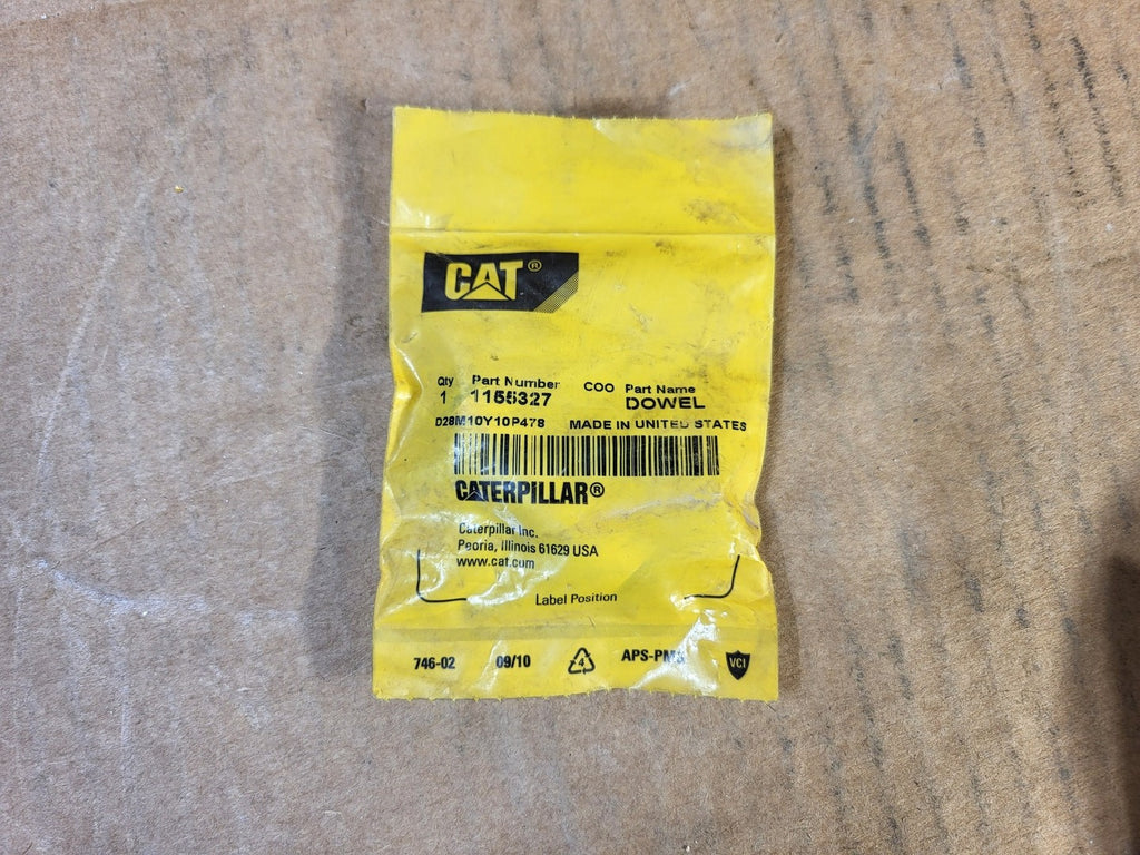 CATERPILLAR 46.00mm Long Steel Dowel Pin 1155327