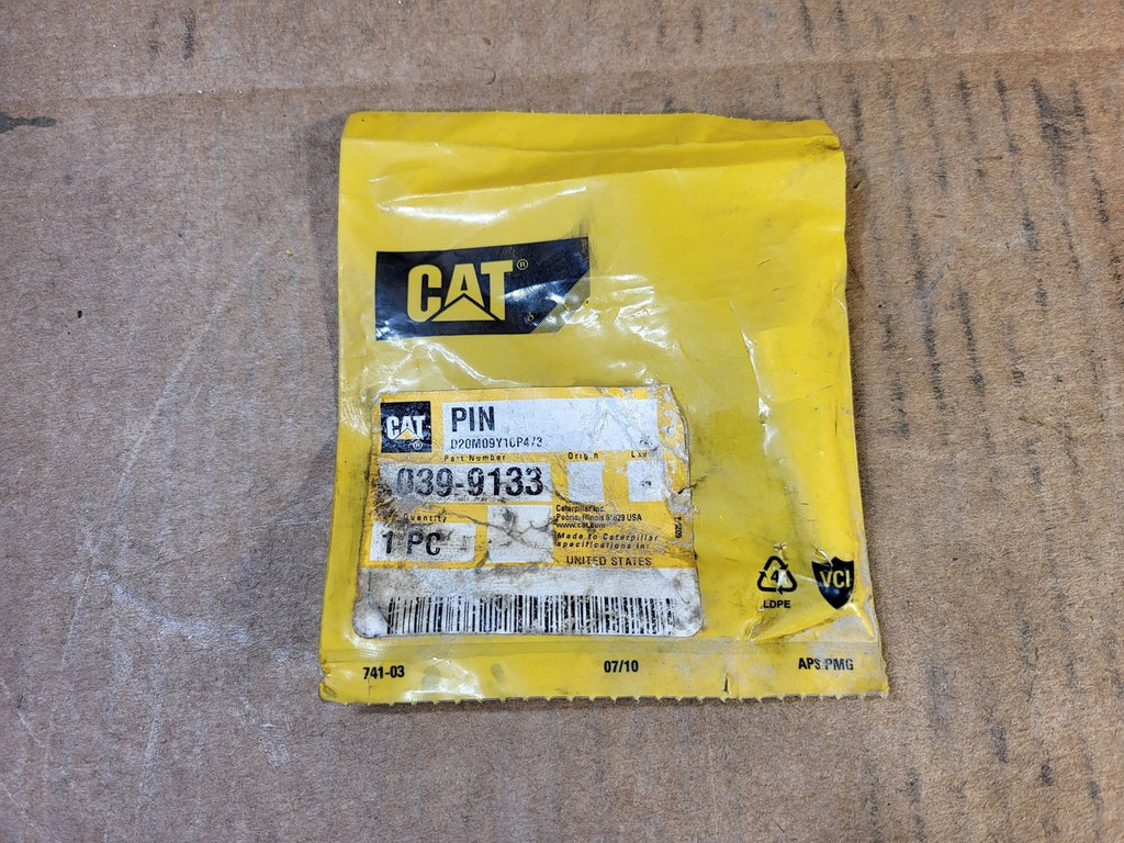 CATERPILLAR Parking Brake Control Lever Clevis Pin 039-9133