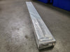 CRL Brushed Stainless 1/2" Glass 4" Square Door Rail w/o Lock DR4SBS12C