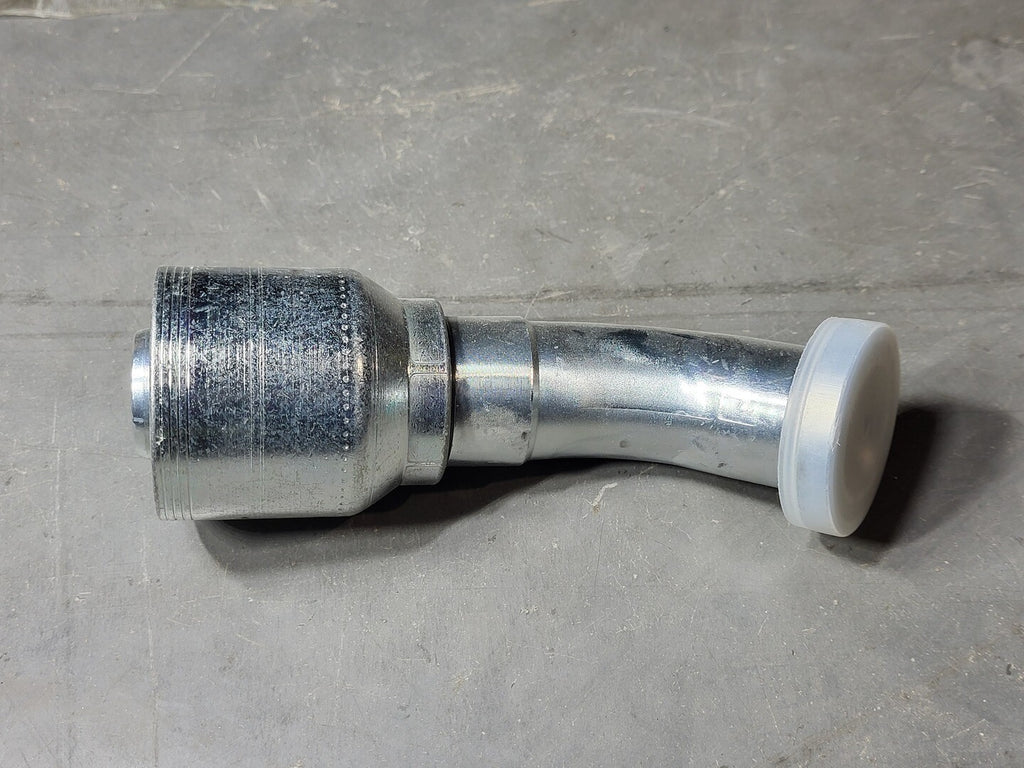 AEROQUIP 45 Deg. Flange Crimp Fitting 4-Wire, 4S 4S20FLA20 (Box of 12)