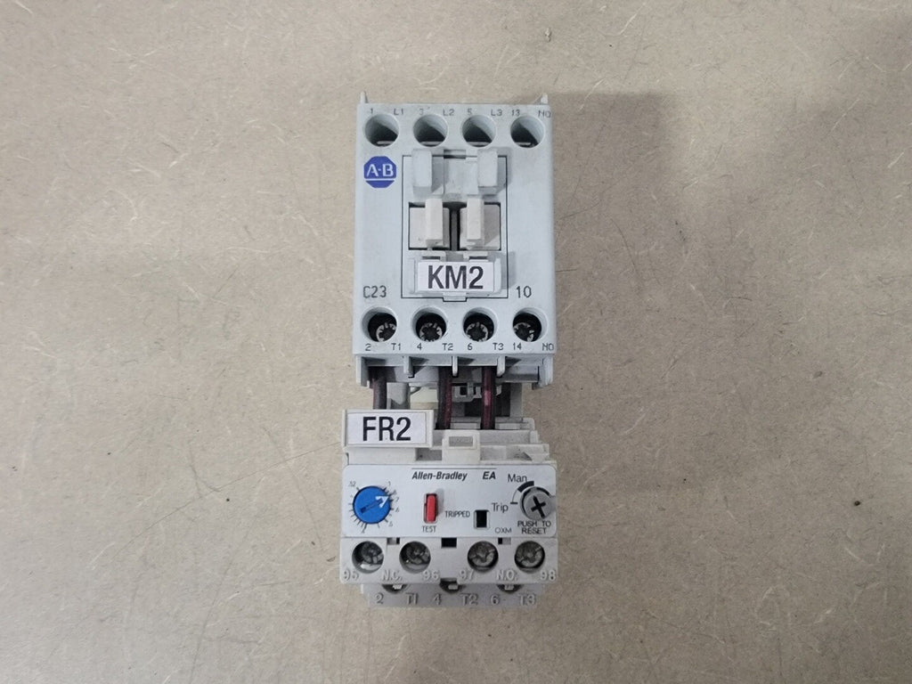 ALLEN-BRADLEY Contactor 100-C23 10 w/ Relay 193-EA1CB