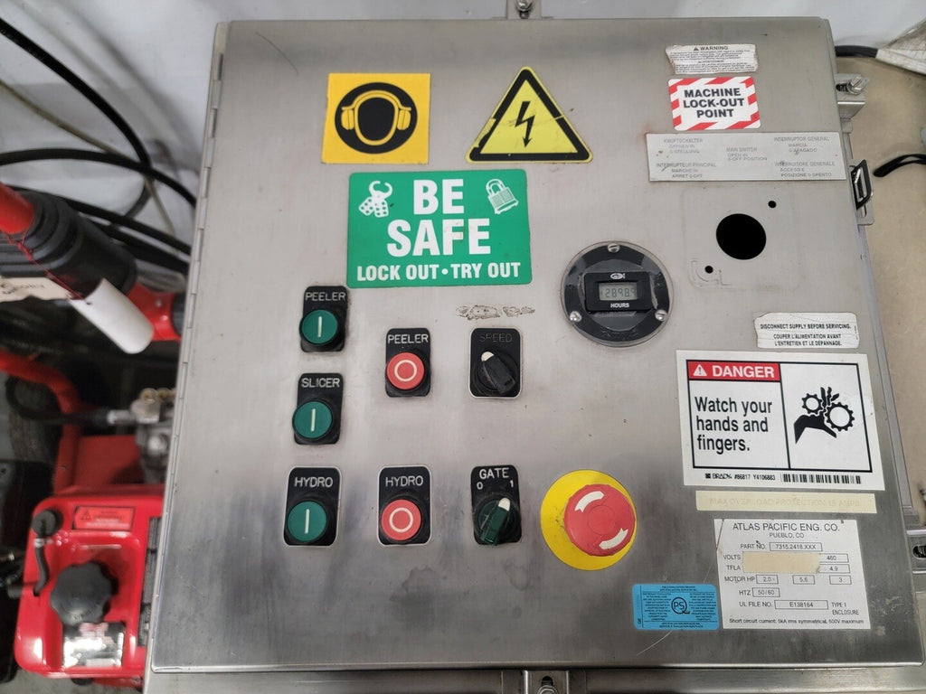 HOFFMAN Control Panel Enclosure A20H2008SSLP/SPL, 20x20x8