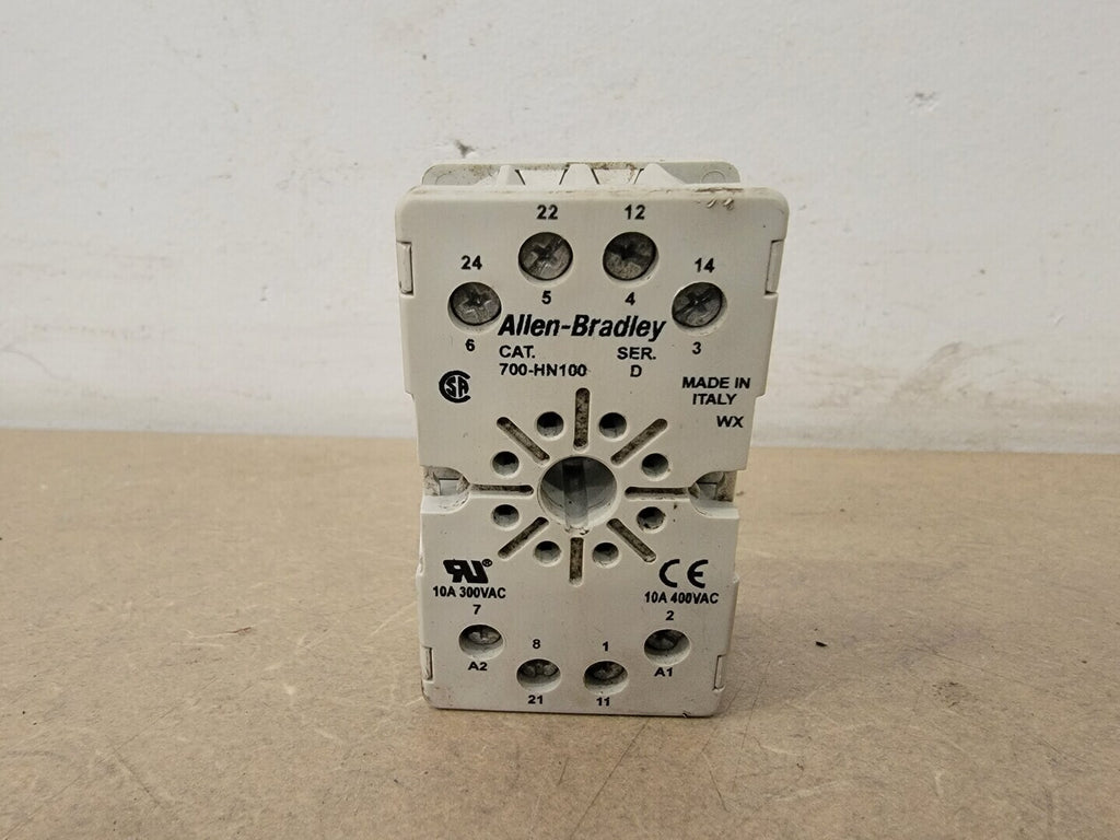 ALLEN-BRADLEY 501in Guarded Tube Based Relay Socket 700-HN100