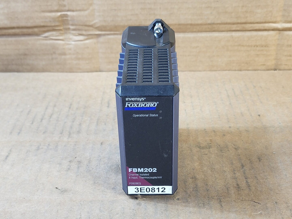 INVENSYS Thermocouple/mV Input Interface Module FBM202