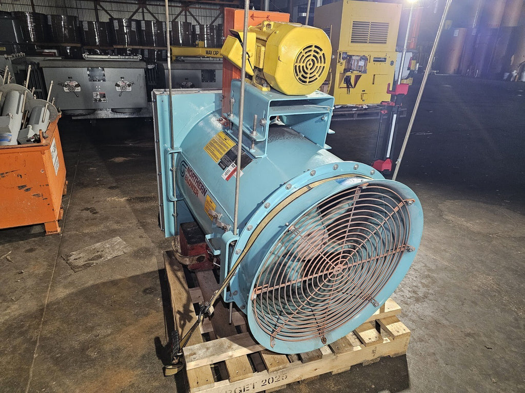 NORTHERN BLOWER Size 3000 Ventilation Vaneaxial Fan 7410 w/ 7.5 hp Motor 5KS213SSP204D9