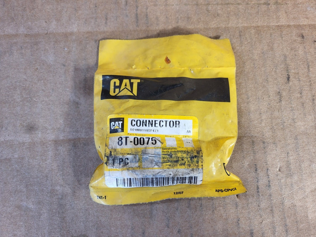 CATERPILLAR 11/16'' X 9/16'' Straight Adapter Connector 8T-0075
