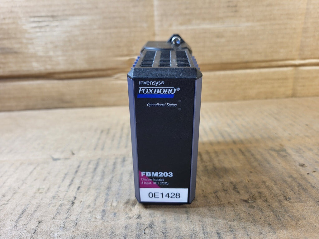 INVENSYS RTD Input Module FBM203