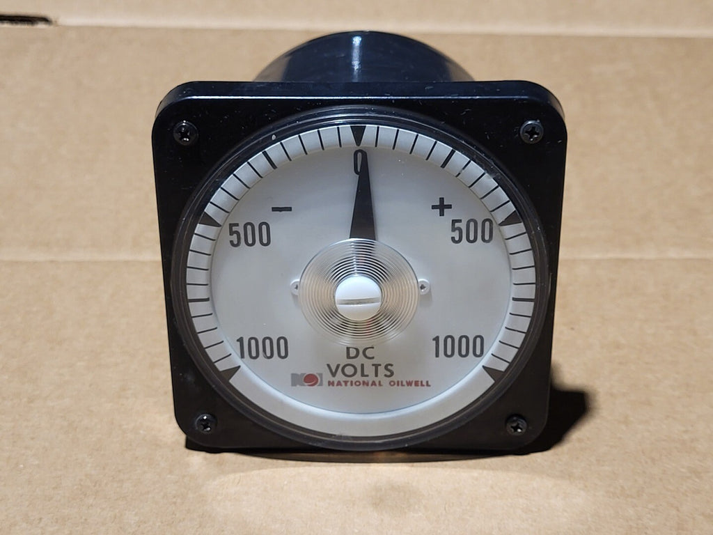 YOKOGAWA DB40 Switchboard DC Voltmeter 103112FAZZ7/P, 1000-0-1000 VDC