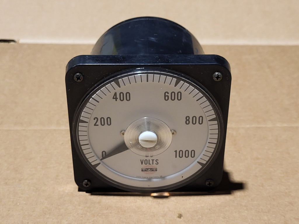 YOKOGAWA Switchboard DC Voltmeter 20T00008/P, 0-1000 VDC