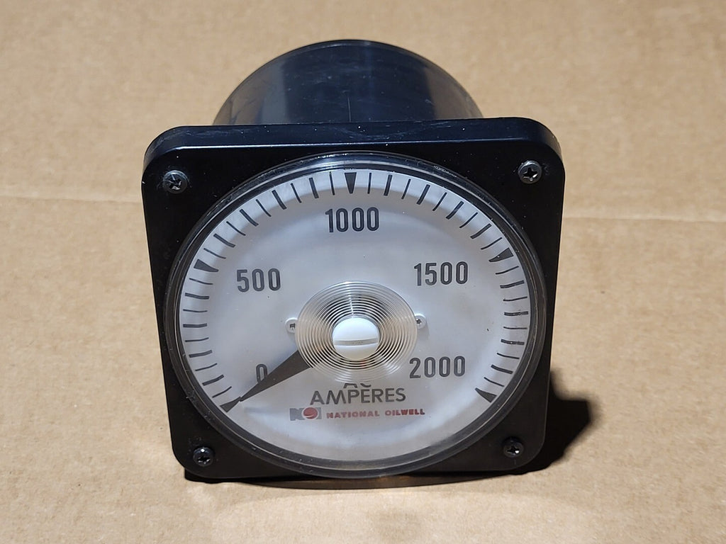 YOKOGAWA Switchboard AC Ammeter 0-1mADC, 103111FAXX7/P, 0-2000 Amp