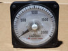 YOKOGAWA Switchboard AC Ammeter 0-1mADC, 103111FAXX7/P, 0-2000 Amp