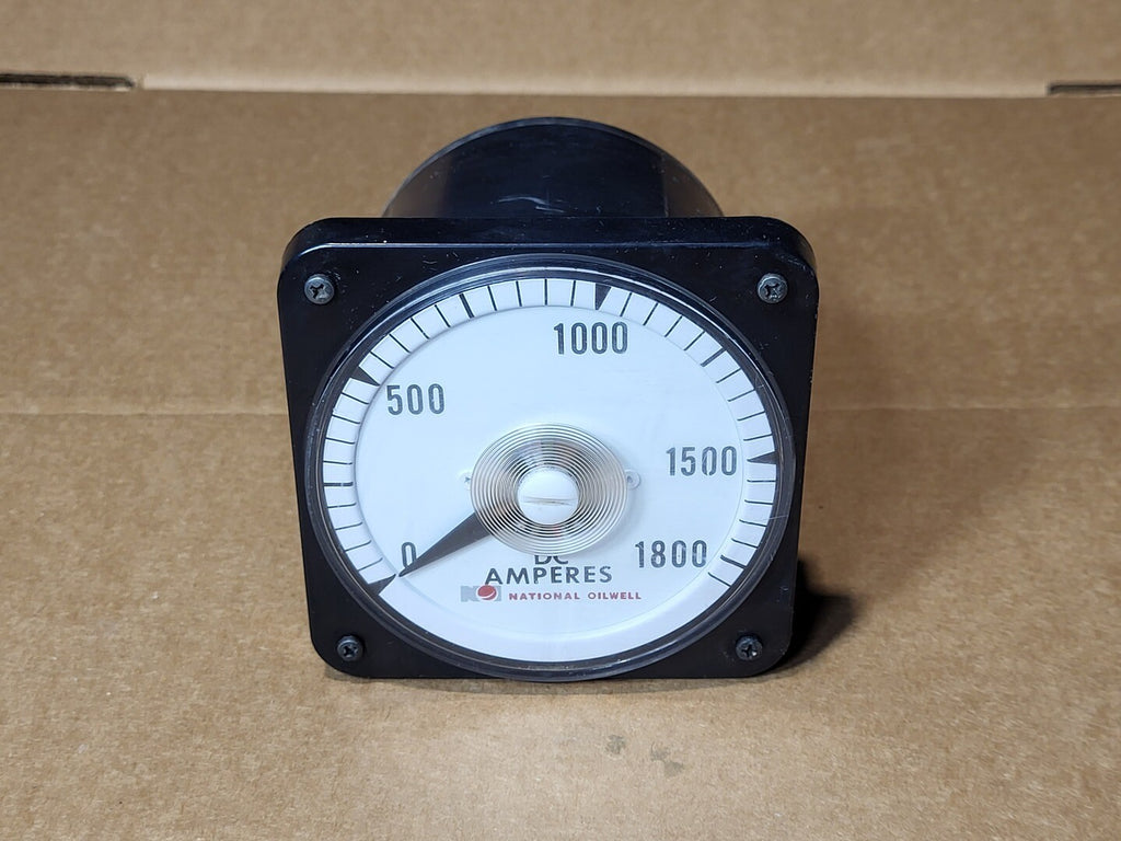 YOKOGAWA Switchboard DC Ammeter, 103111FAXX, 0-1800 DC Amp