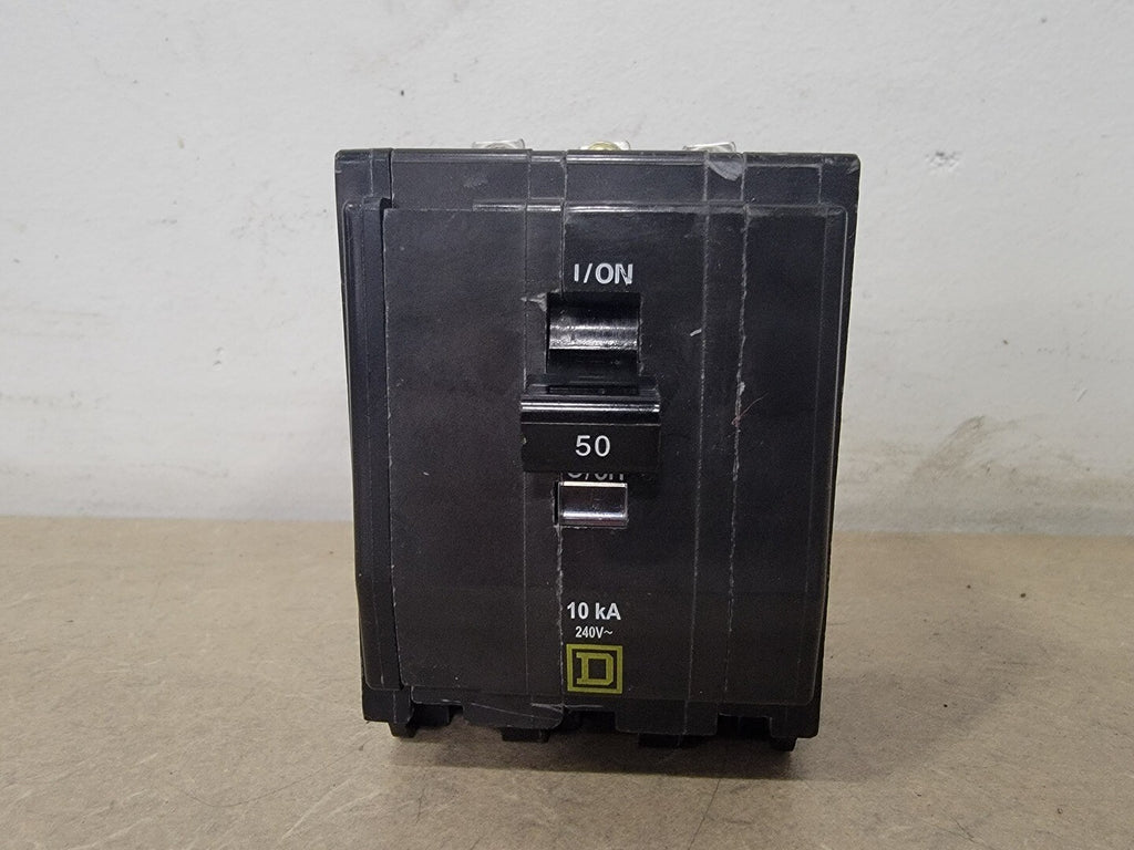 SQUARE D 50 Amp, 2-Pole, 240 volts Circuit Breaker QO250