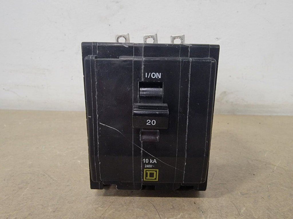 SQUARE D 20 Amp, 1-Pole, 240 volts Circuit Breaker QO120