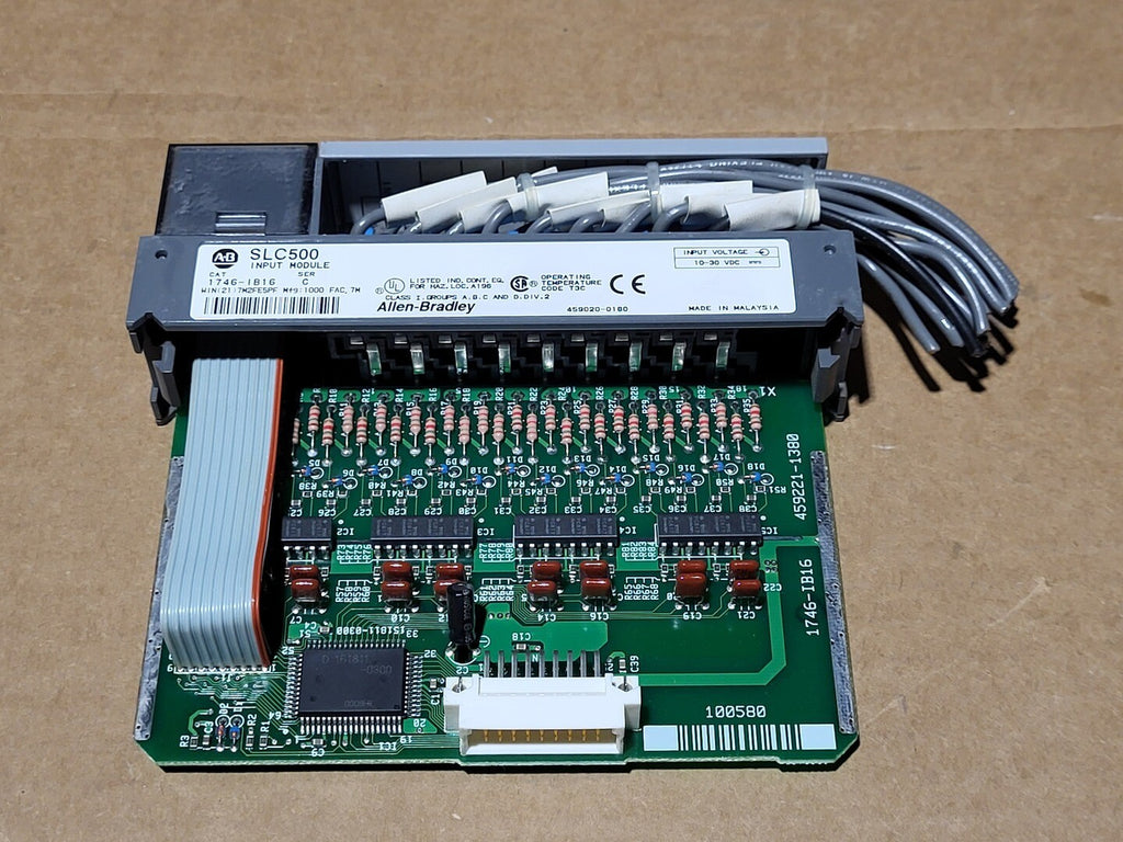ALLEN BRADLEY SLC 500 Input Module, 16 ch, Digital, 1746-IB16