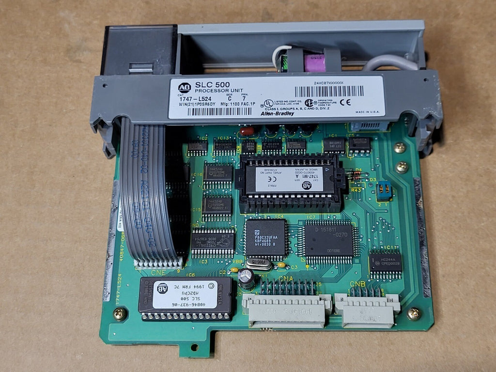 ALLEN BRADLEY SLC 500 Processor Unit 1747-L524