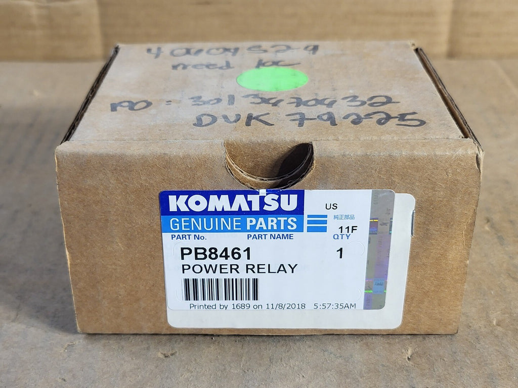 KOMATSU NEMA C Electromechanical Power Relay PB8461