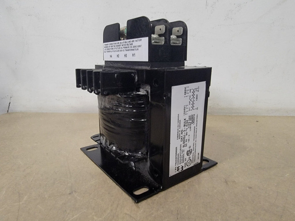 HAMMOND MANUFACTURING 500 VA, Pri 240/480V, Sec 120V Control Transformer SL500QJ-3-BULK