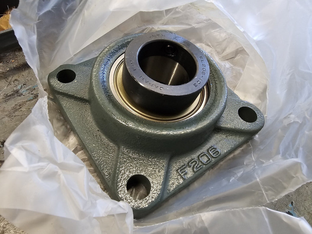 NTN Flange Mount Bearing 1-3/16" Bore, AELF206-103D1 