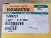 KOMATSU Tee Fitting WB0387