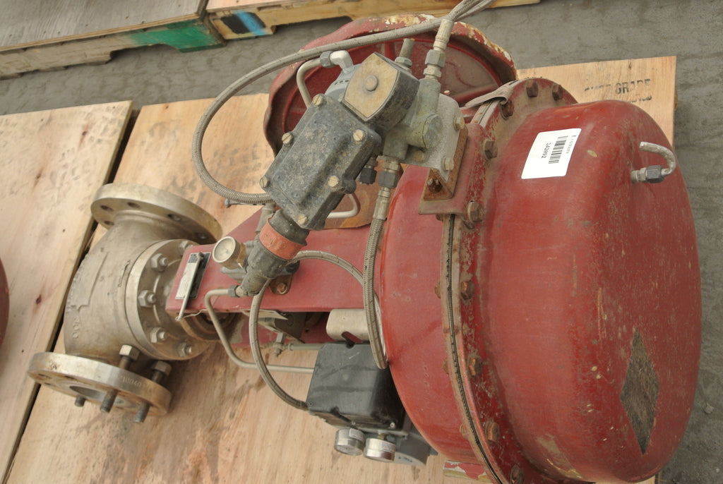 MASONEILAN 4" Class 300 Globe Control Valve/Actuator 88-21115