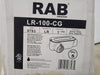 RAB DESIGN 90 Deg Rigid Conduit Body LR-100-CG (Box of 5)