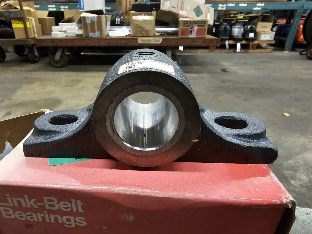 LINK-BELT Pillow Block Bearing 1-7/16" Bore, 1023