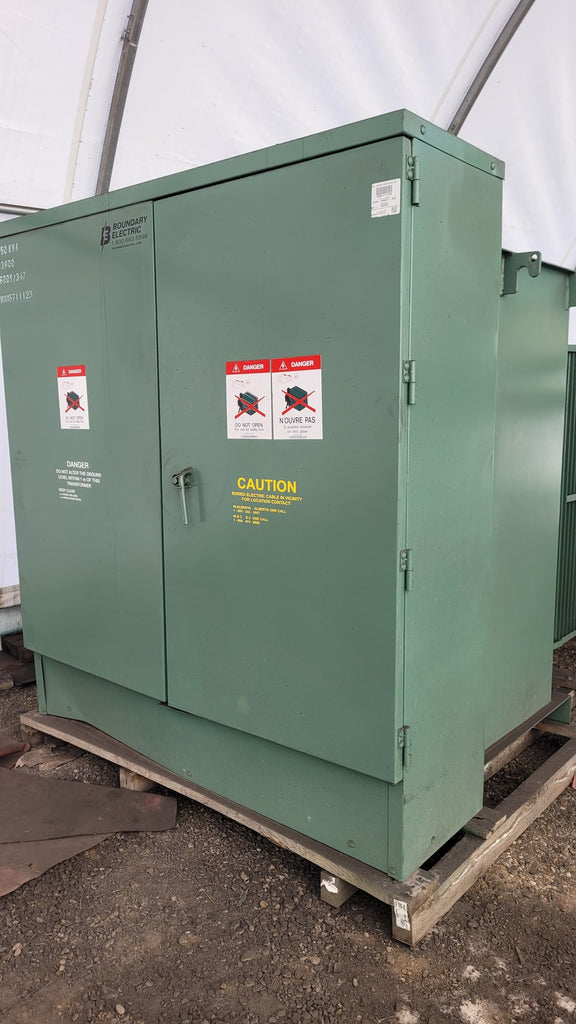 HOWARD INDUSTRIES 750 kVA Transformer, 13800 pri. volts,  600Y/347 sec. volts