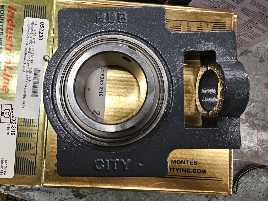 HUB CITY Take Up Bearing 2-3/16" Bore, TU250X2-3/16
