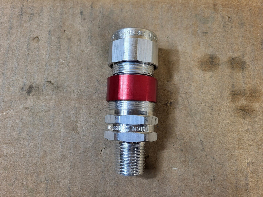EATON 1/2" NPT Terminator II Cable Gland TMCX050 0