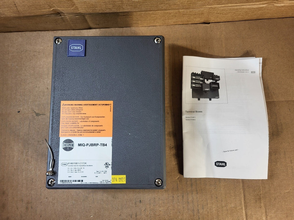 THERMON Power Junction Box MIQ-PJBRP-TB4, 8146/1061-C1724