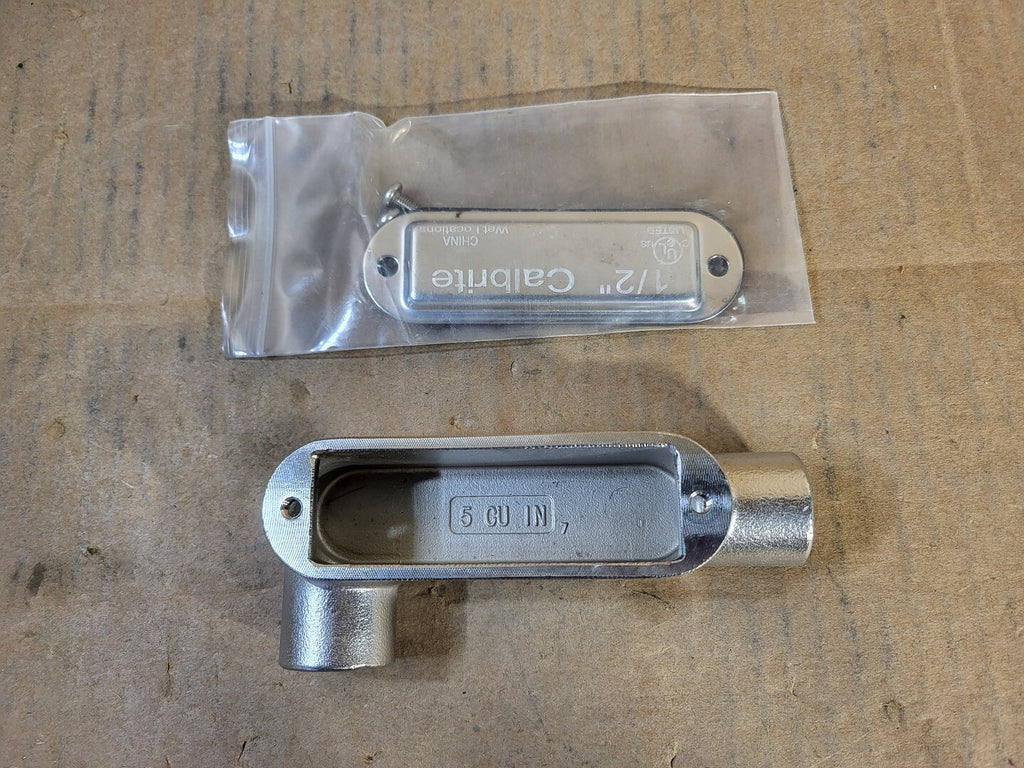 CALBRITE 1/2" SS316 LR Conduit Body S60500LR00