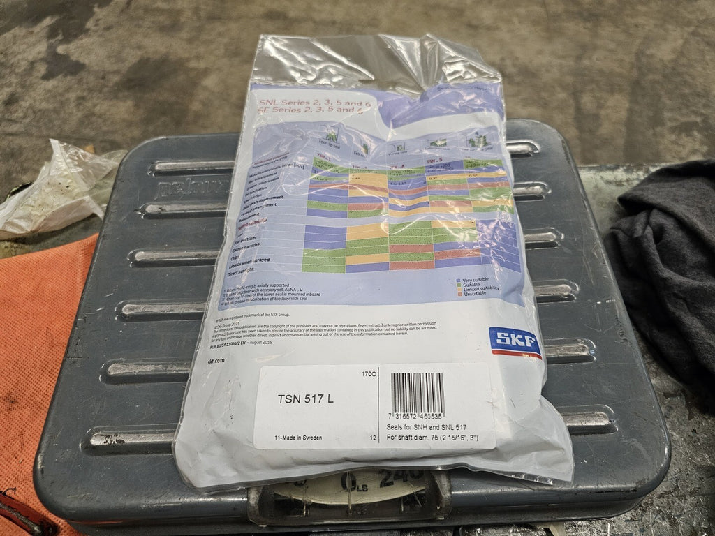 SKF Seal for SNH and SNL Bearing Housings TSN 517 L