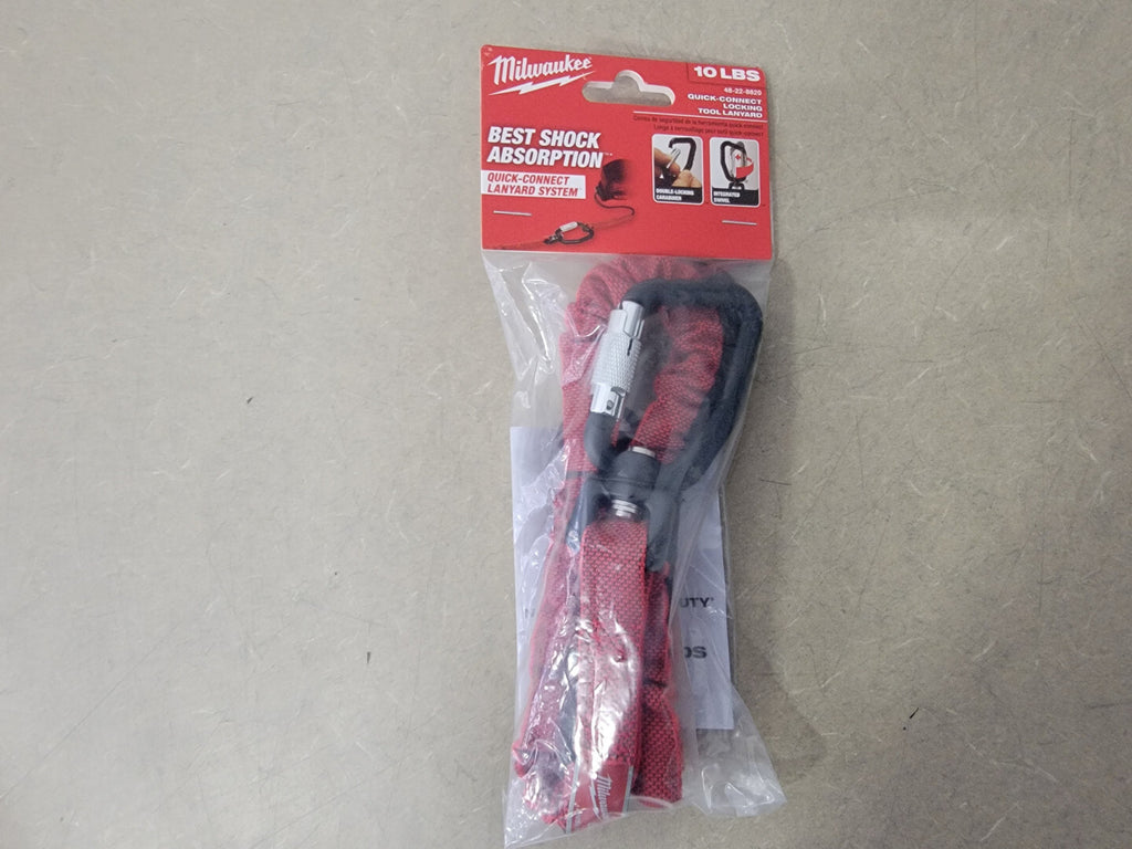 MILWAUKEE 10 lbs Quick Connect Locking Tool Lanyard 48-22-8820