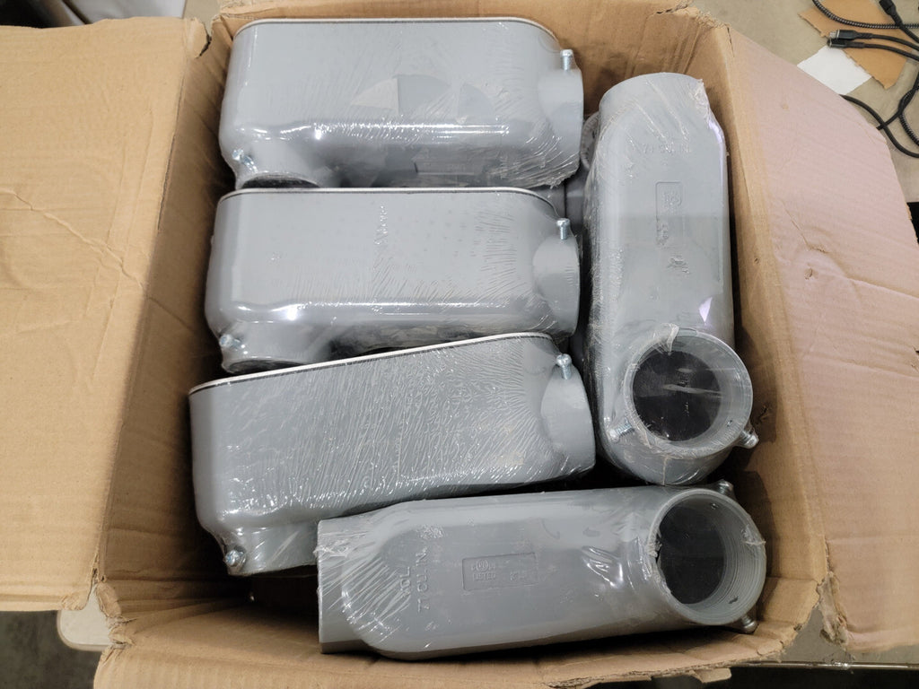 ELECTRIPRO 2" EMT 90 Deg. Conduit Body LB-200AAE (Box of 10)
