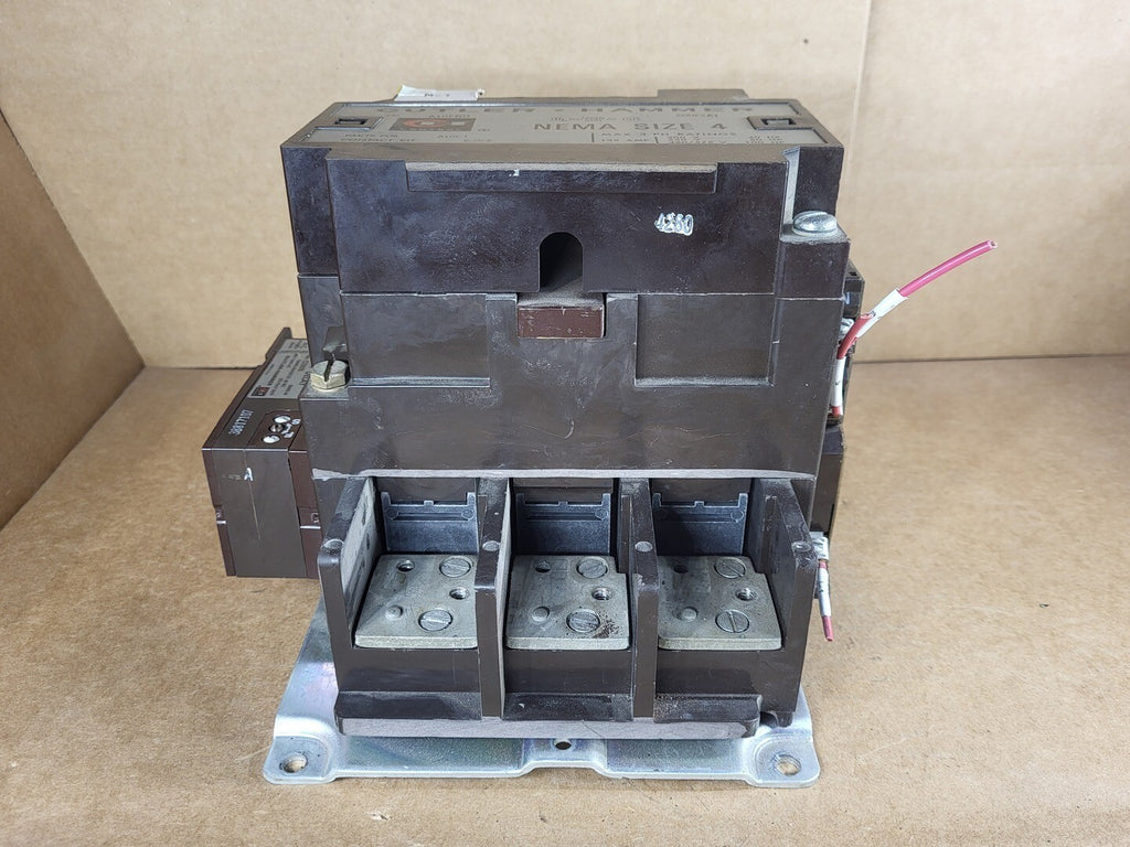 CUTLER-HAMMER 135 Amp, NEMA Size 4 Motor Starter A10FN0