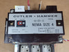 CUTLER-HAMMER 135 Amp, NEMA Size 4 Motor Starter A10FN0