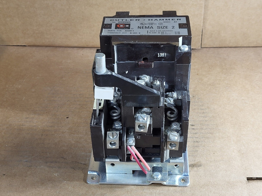 CUTLER-HAMMER 45 Amp, NEMA Size 2 Electric Motor Starter A10DN0