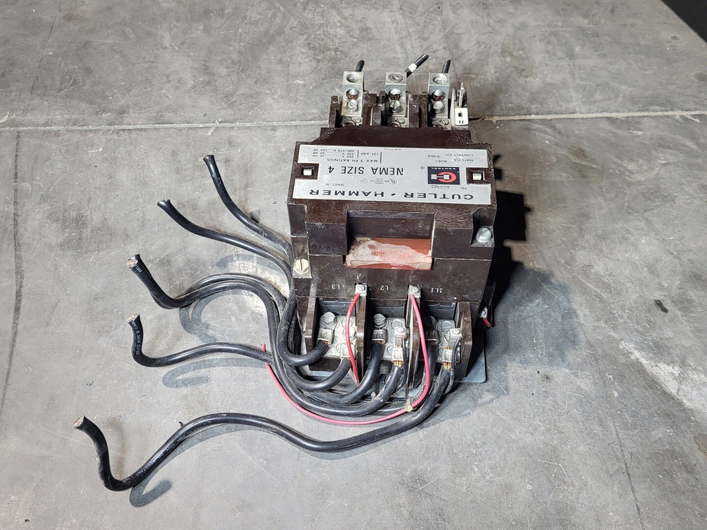 CUTLER-HAMMER 135 Amp, NEMA Size 4 Motor Starter A10FN0