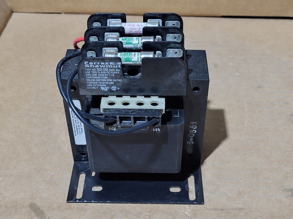 ALLEN-BRADLEY 200VA, 600V Pri, 120V Sec, Control Transformer 1497-D-CXSX-3-N
